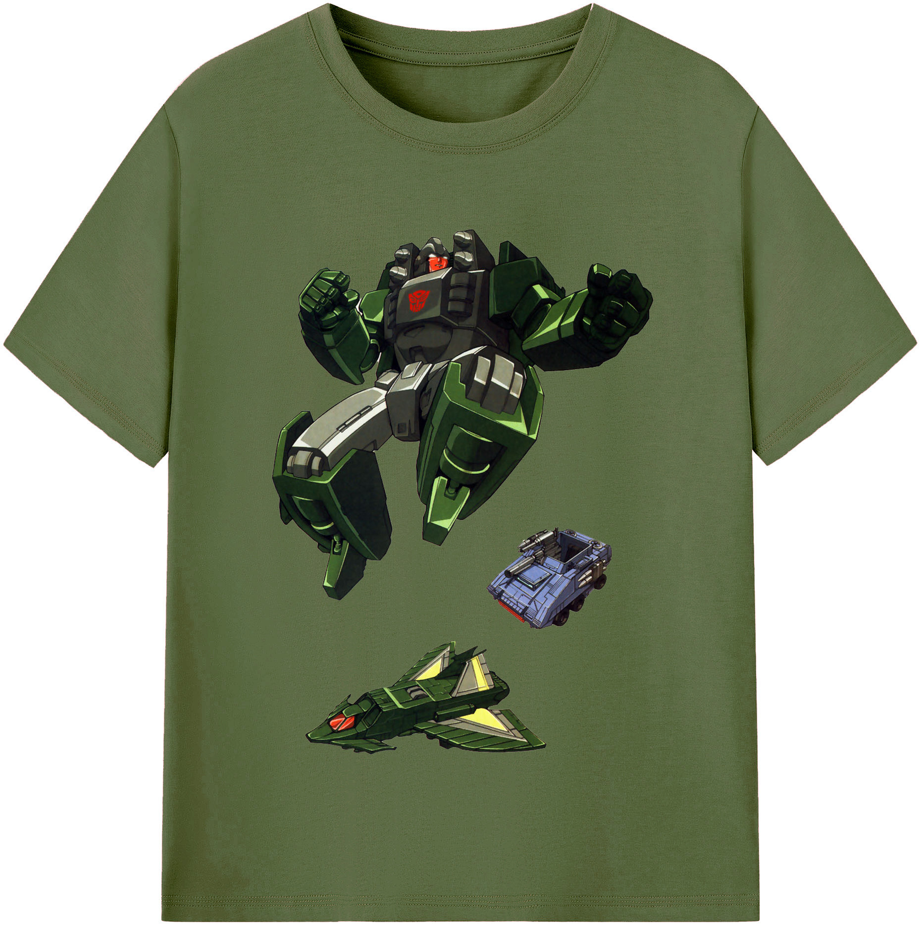 （画像用）  綿100％半袖Tシャツ（フロントプリント）